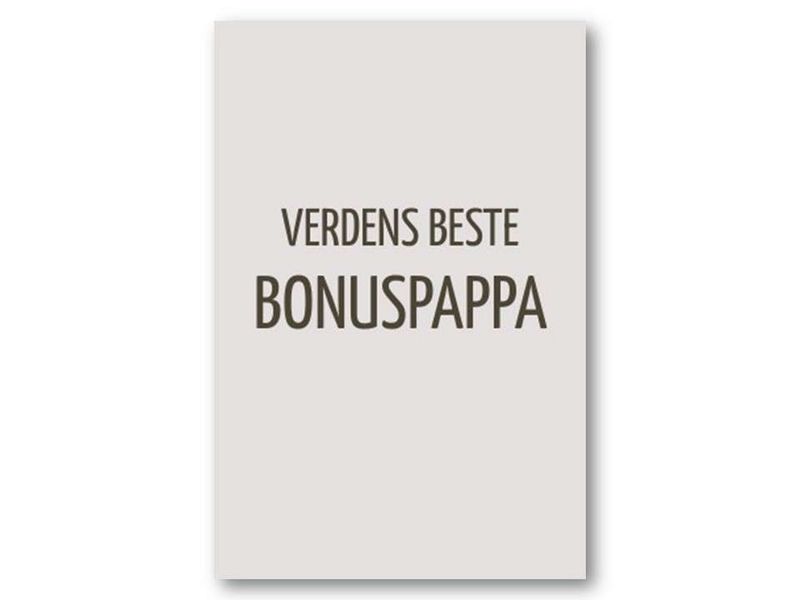 Verdens beste bonuspappa | 10x15 cm