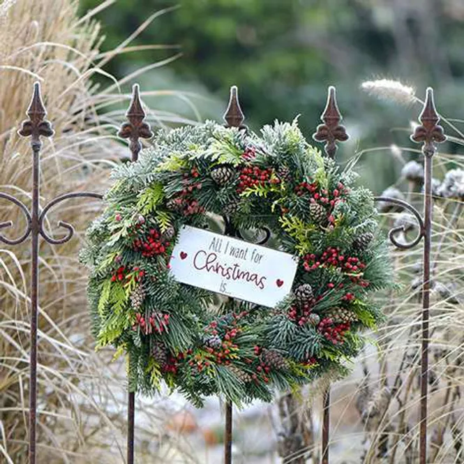 Hovedbilde Servietter, Wreath on a Fence, vanlig 33x33