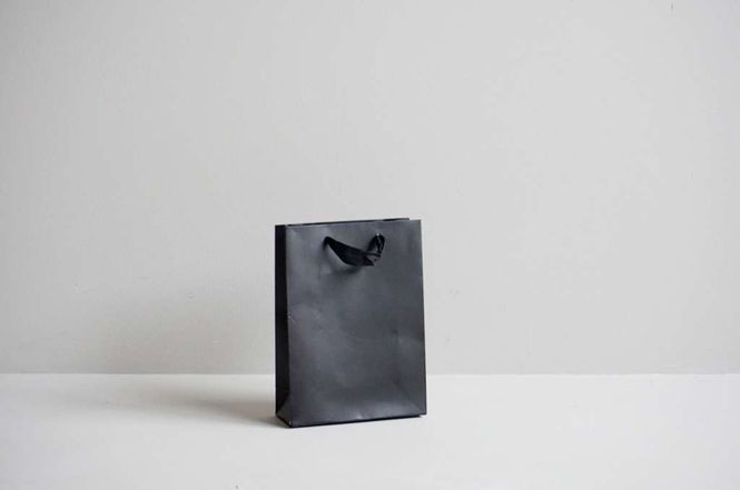 Hovedbilde Gavepose, sort, liten