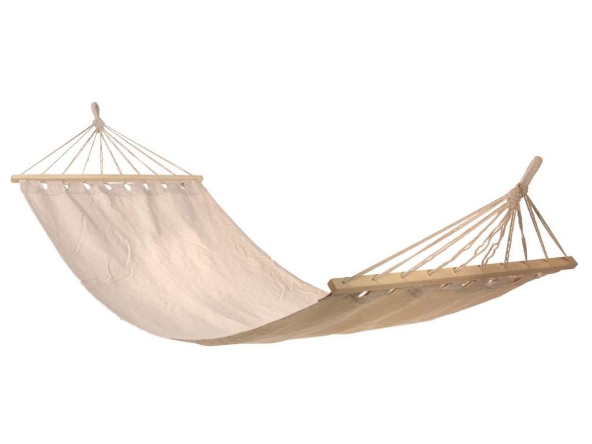 Hengekøye i beige, 200x80 cm