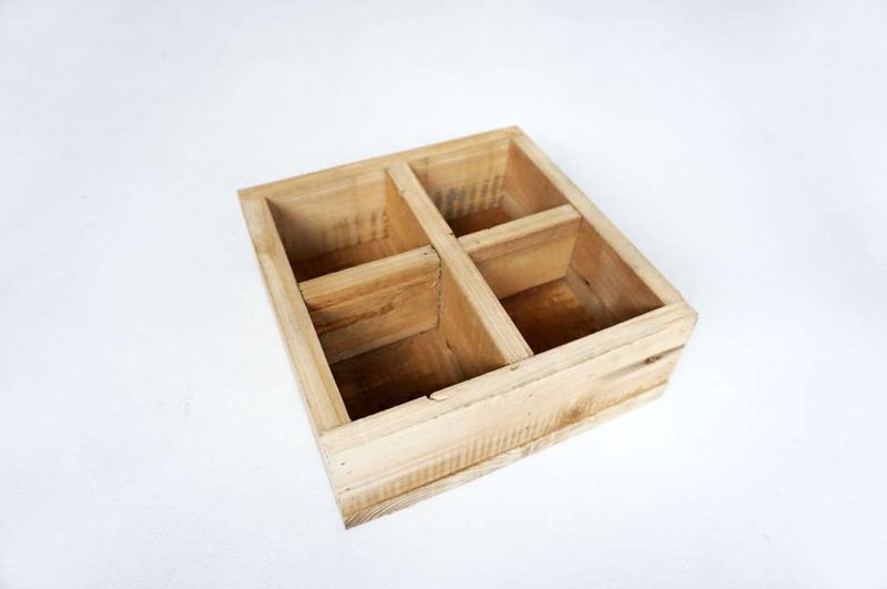 Settekasse, 21x21x8 cm