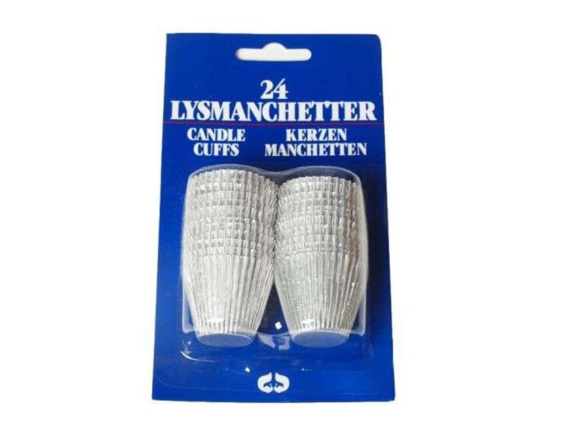 Lysfestere i aluminium, 24 pk