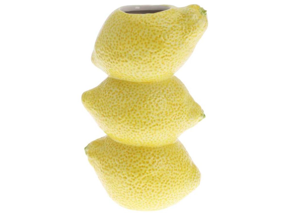 Sitron vase, 20x12x8 cm, dolomitt