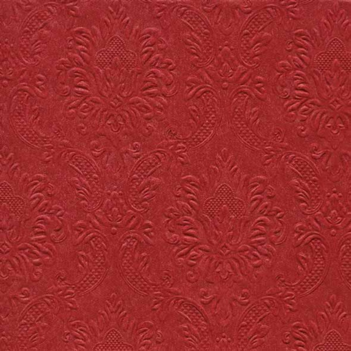 Servietter, Moments Ornament red, vanlig 33x33 cm