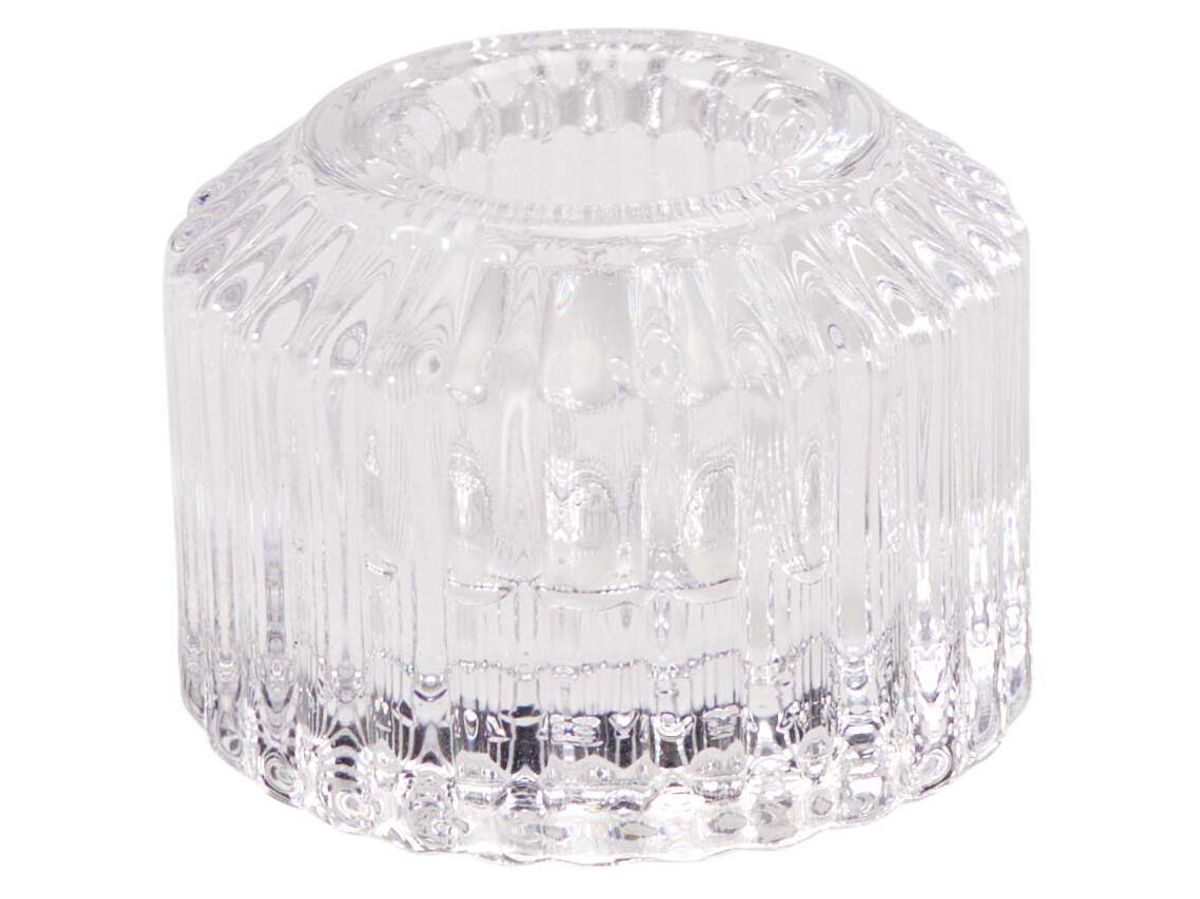 Lysestake i glass