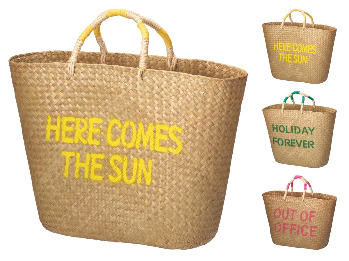 Strandveske 58x34 cm 3 design