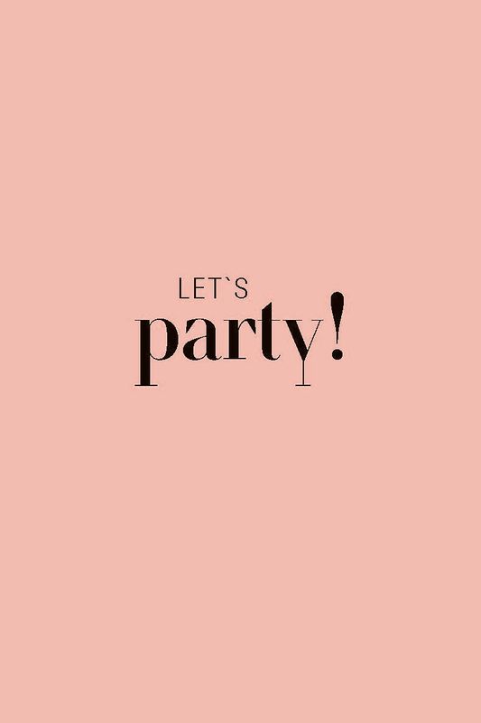 Let's party | 10x15 cm