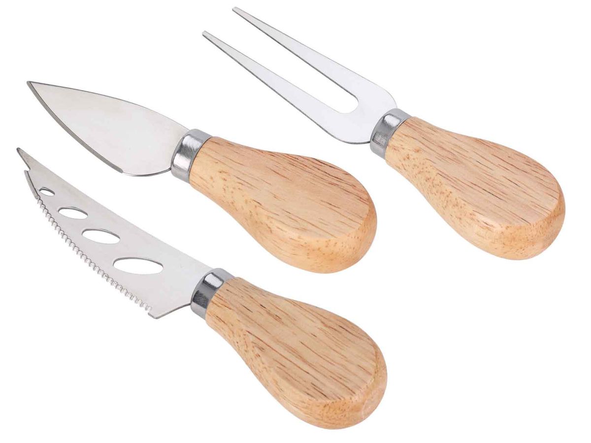 Ostknivsett 3 stk gummitre