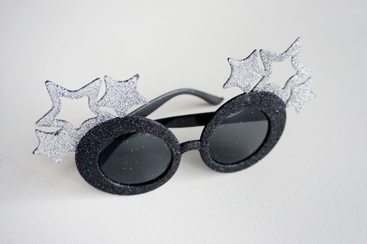 Partybriller, 19x10 cm, plast